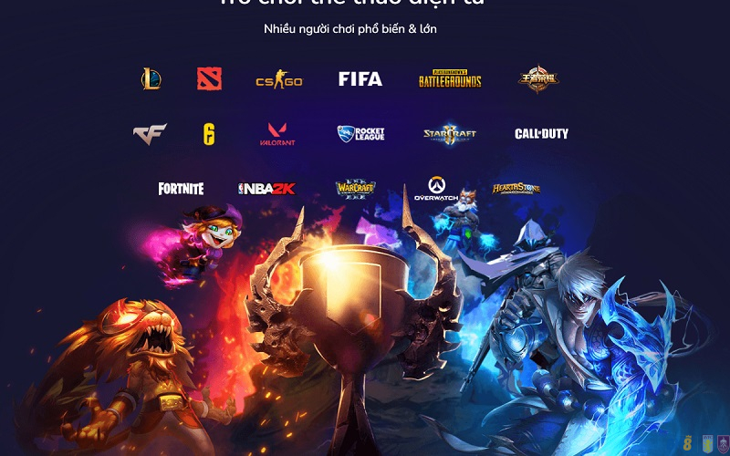 Hướng dẫn chơi Esport BK8 tại nhà cái